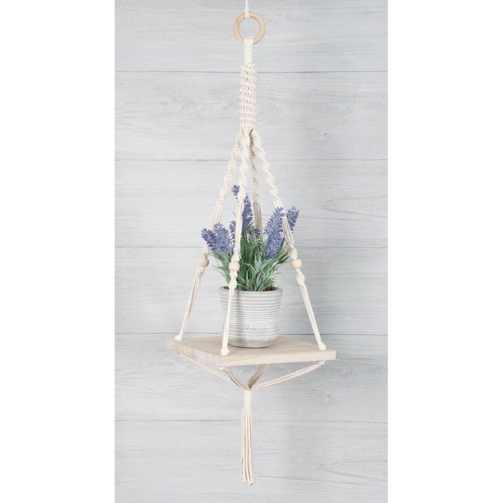 Solid Oak Macramé Hanging Kits - Paradise Fibers