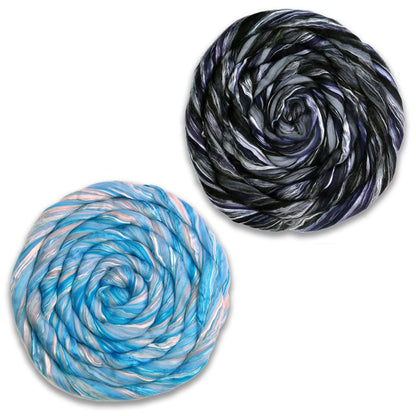 Song of Wool, Silk, and Tweed Fiber Bundle - Paradise Fibers
