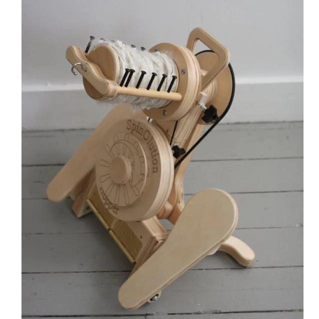 SpinOlution Hopper Spinning Wheels-Spinning Wheel-Wheel & 8 oz Flyer-