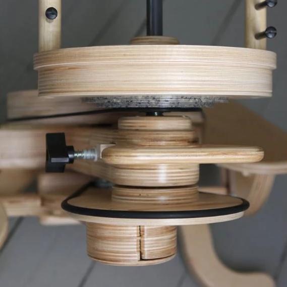 SpinOlution Hopper Spinning Wheels-Spinning Wheel-Wheel & 8 oz Flyer-