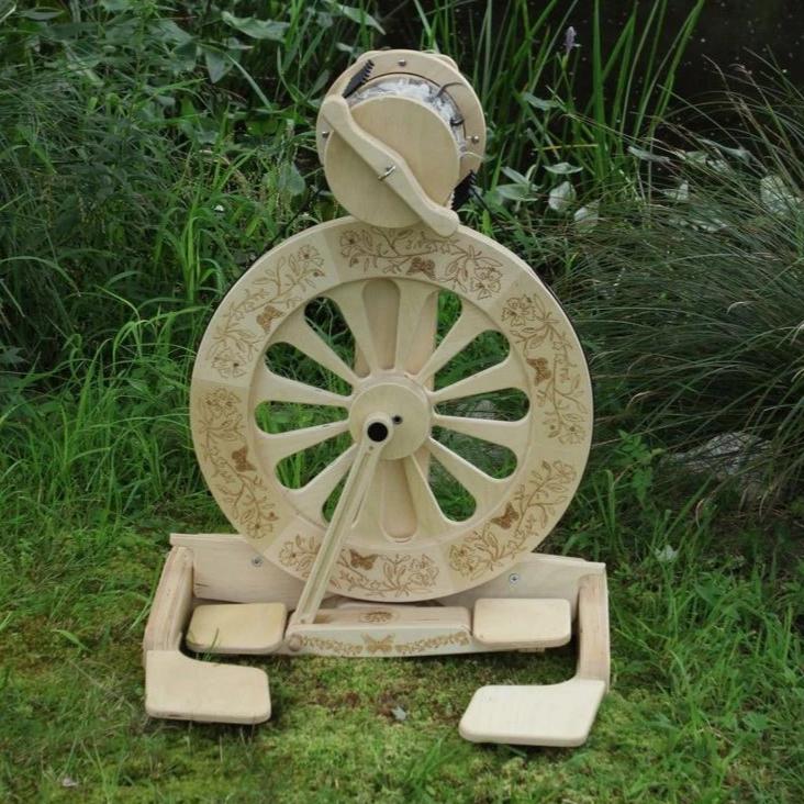 SpinOlution Monarch Spinning Wheels-Spinning Wheel-Wheel & 4A oz Flyer-None-