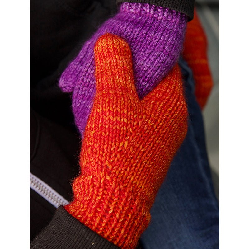 The World's Simplest Mittens Kit in Plymouth Yarns - Paradise Fibers