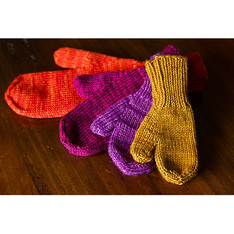 The World's Simplest Mittens Kit in Plymouth Yarns - Paradise Fibers