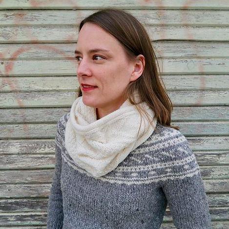 The Guernsey Cat Cowl Pattern by Kristen Olson-Patterns-