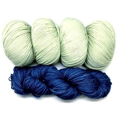 Tidal Wave Shawl Kit-Kits-Heart Shaped Box-