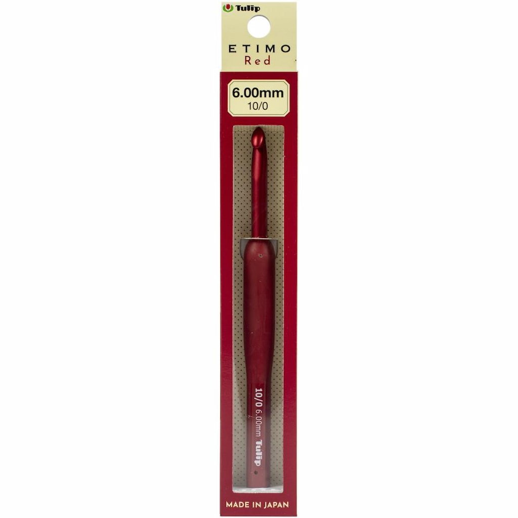 Tulip ETIMO Red Crochet Hook - Paradise Fibers