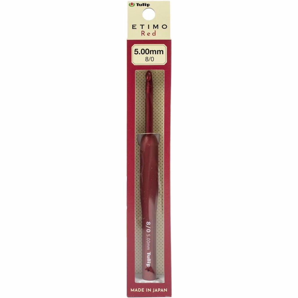Tulip ETIMO Red Crochet Hook - Paradise Fibers