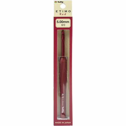 Tulip ETIMO Red Crochet Hook - Paradise Fibers