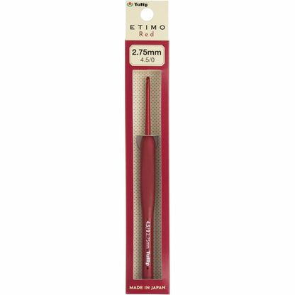 Tulip ETIMO Red Crochet Hook - Paradise Fibers