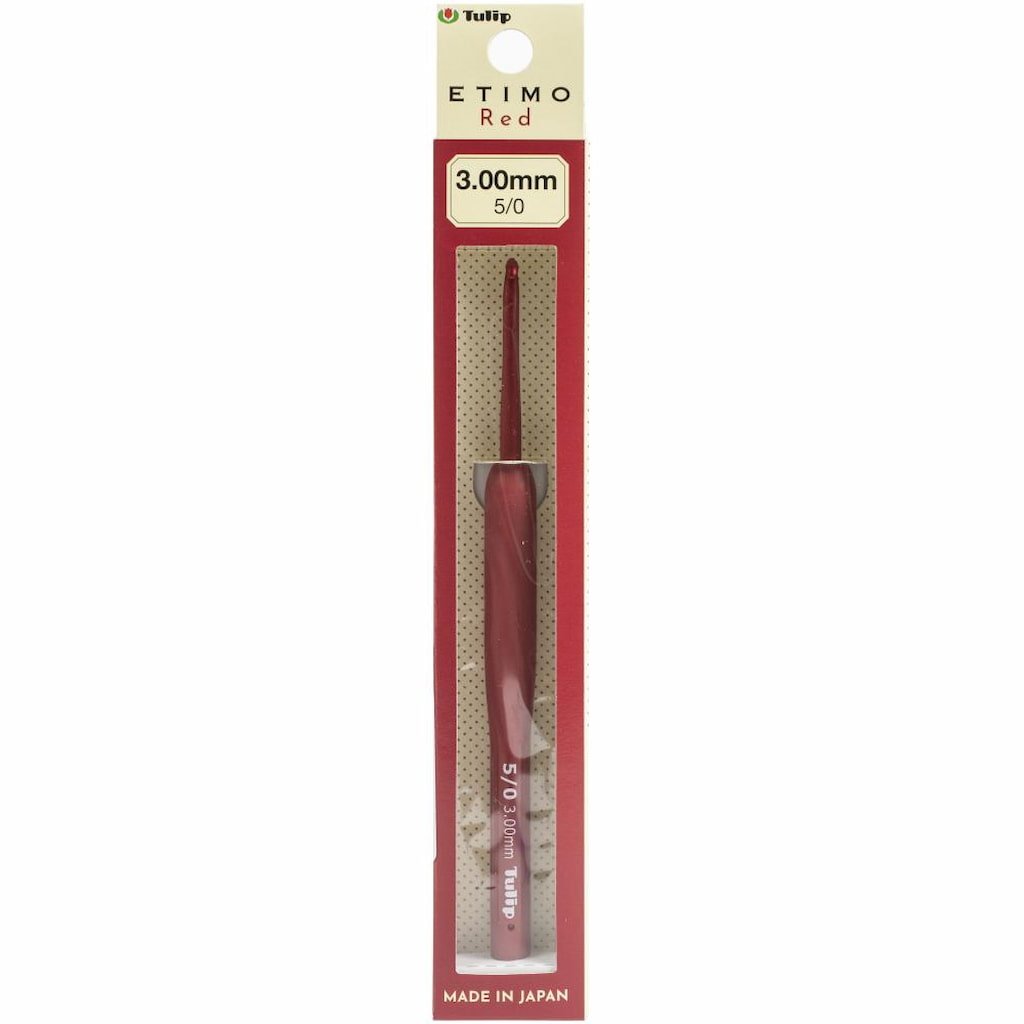 Tulip ETIMO Red Crochet Hook - Paradise Fibers