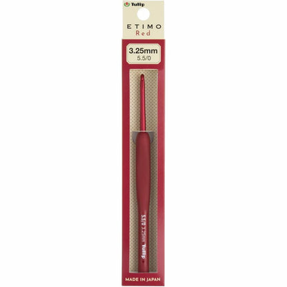 Tulip ETIMO Red Crochet Hook - Paradise Fibers