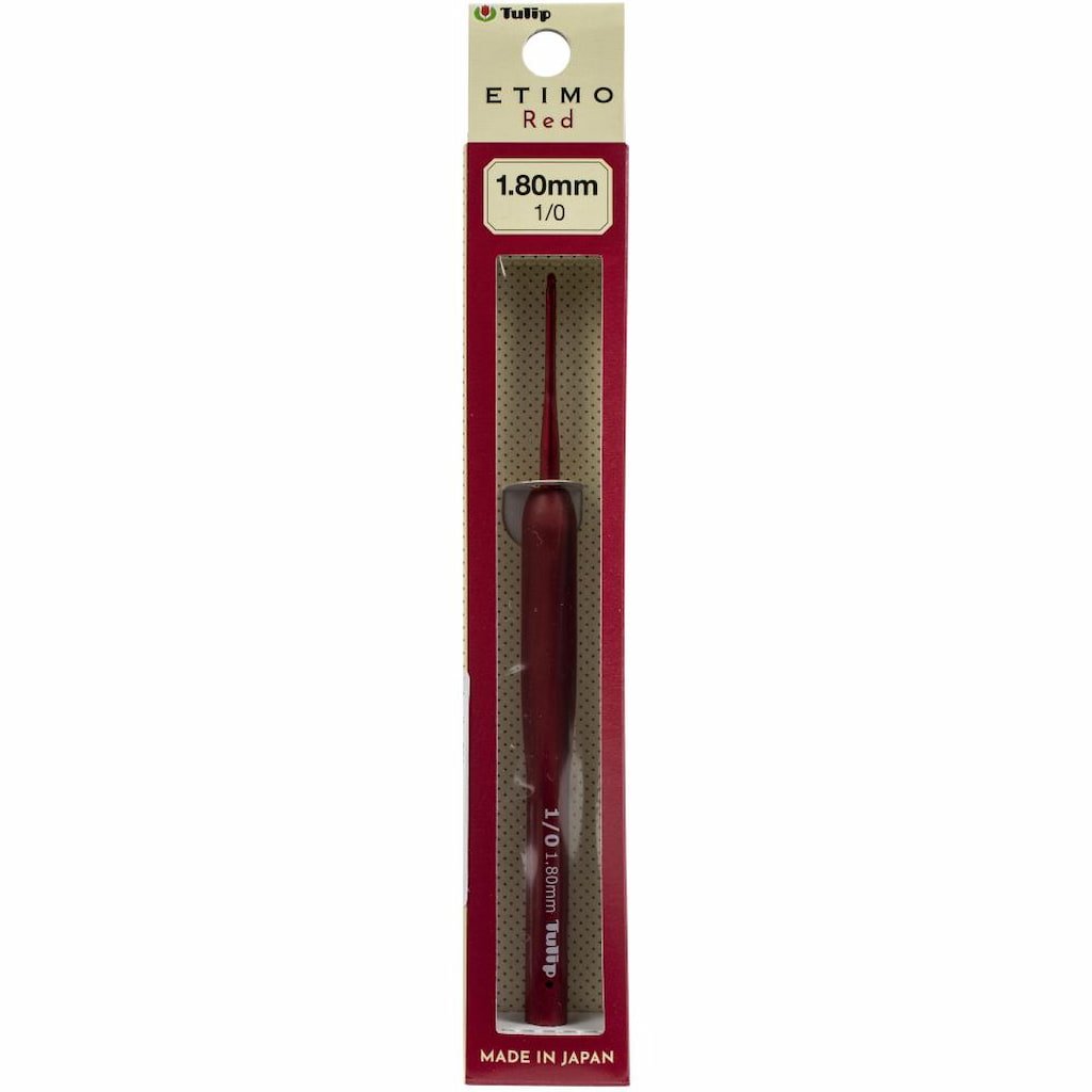 Tulip ETIMO Red Crochet Hook - Paradise Fibers