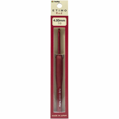 Tulip ETIMO Red Crochet Hook - Paradise Fibers