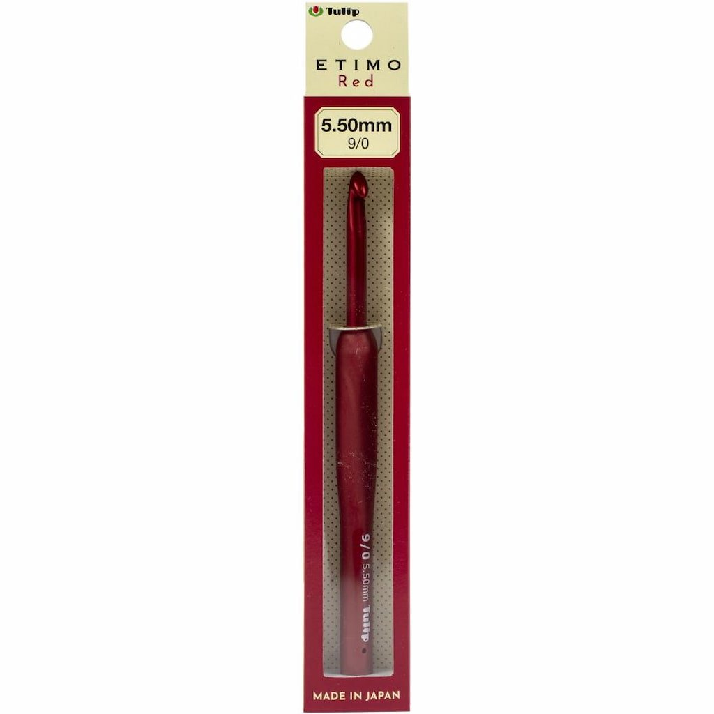 Tulip ETIMO Red Crochet Hook - Paradise Fibers