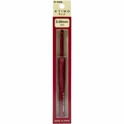 Tulip ETIMO Red Crochet Hook - Paradise Fibers