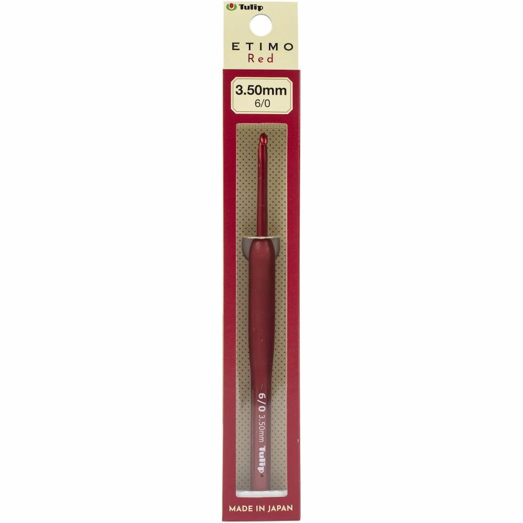 Tulip ETIMO Red Crochet Hook - Paradise Fibers