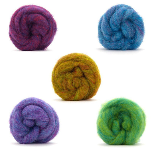 Tutti Frutti Carded Corriedale - Paradise Fibers