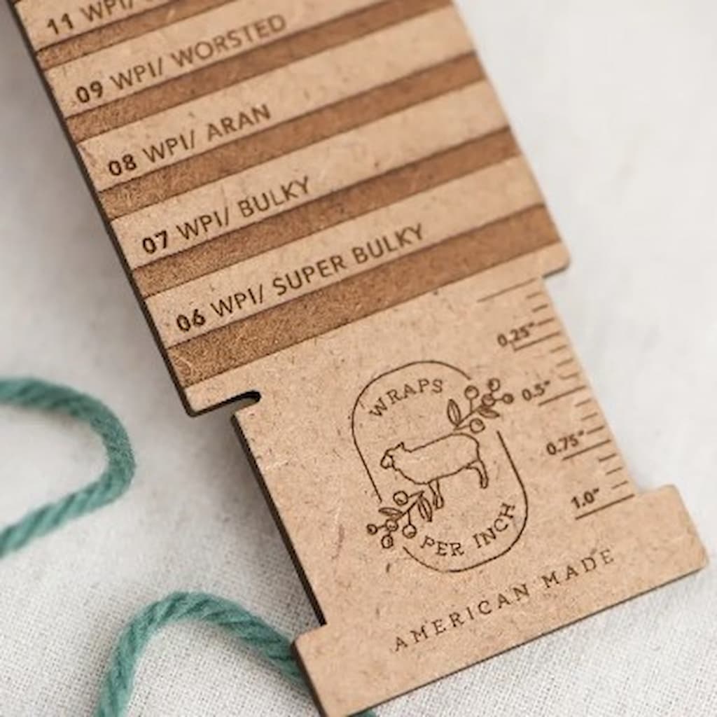Twig and Horn Wraps Per Inch Tool - Paradise Fibers