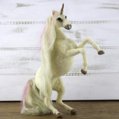 Una the Unicorn Needle Felting Kit - Paradise Fibers