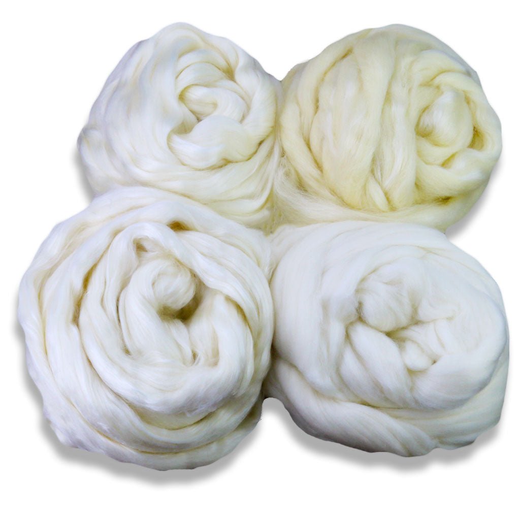 Undyed Fiber Bundles - Paradise Fibers