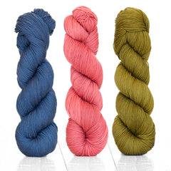 Harvest Fingering Yarn - Dyed by Nature, Paradise Fibers