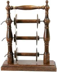 Kromski Tensioned Lazy Kates-Lazy Kate-Upright-Walnut-
