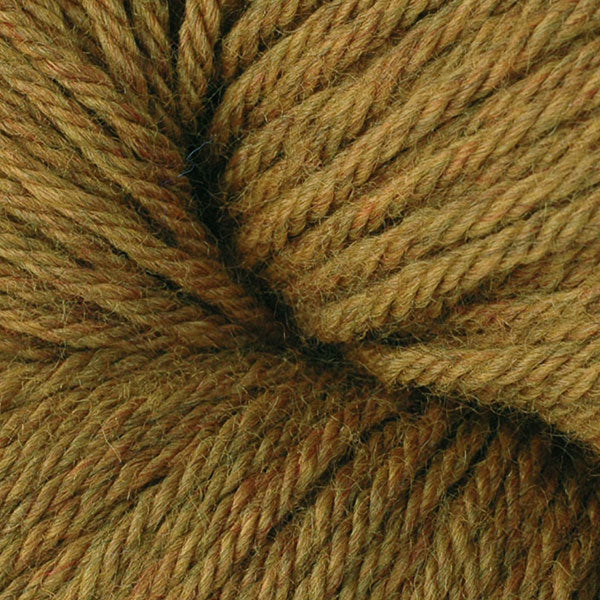 Berroco Vintage Worsted weight yarn in the color Chana Dal 5192, a heathered gold.