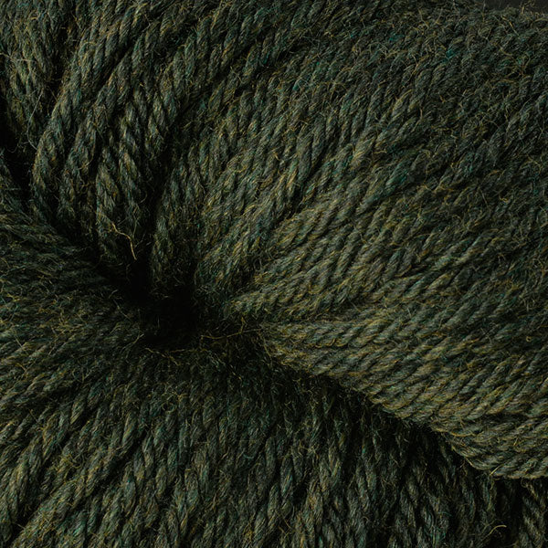 Berroco Vintage Chunky weight yarn in the color Douglas Fir 6177, a forest green.