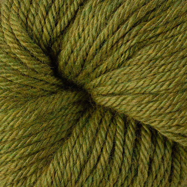 Berroco Vintage Chunky weight yarn in the color Fennel 6175, a yellowish green.