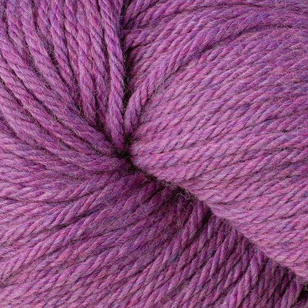 Berroco Vintage Chunky weight yarn in the color Fuchsia 61176, a pink & purple heather.
