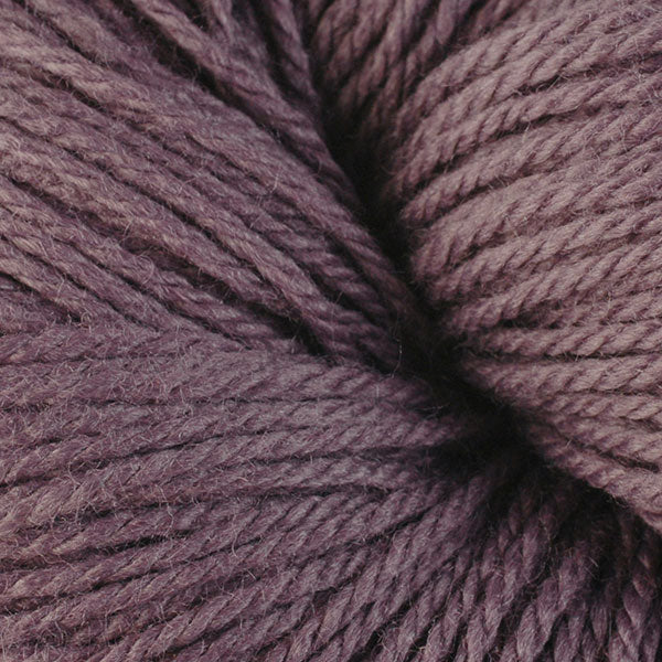 Berroco Vintage DK weight yarn in the color Wisteria 2141, a pinkish purple.