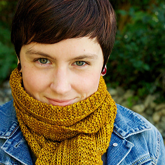 Wheat Scarf Kit in Rios - Paradise Fibers