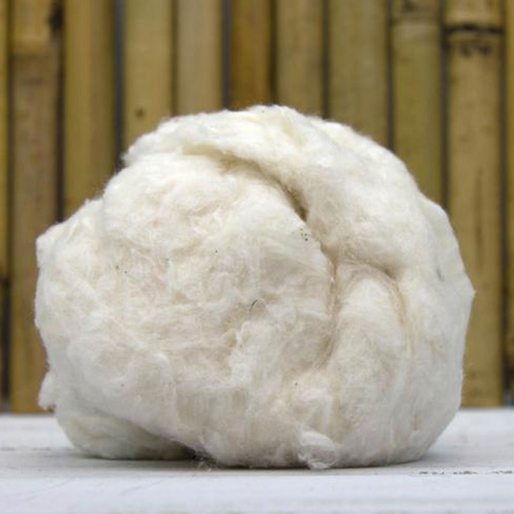 White Egyptian Cotton Fiber - Paradise Fibers