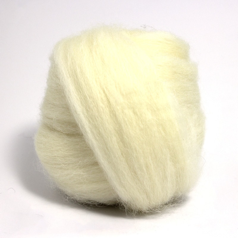 Paradise Fibers Finn Wool Tops-Fiber-White-4oz-