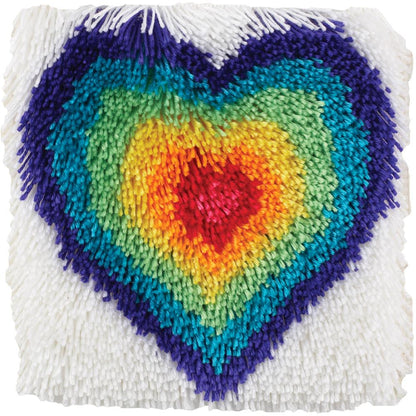 WonderArt 12"x12" Shaggy Latch Hook Kits - Paradise Fibers