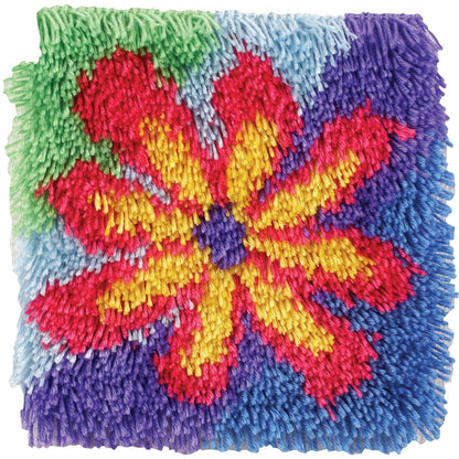 WonderArt 12"x12" Shaggy Latch Hook Kits - Paradise Fibers