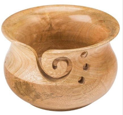Wooden Yarn Bowl From Susan Bates - Paradise Fibers