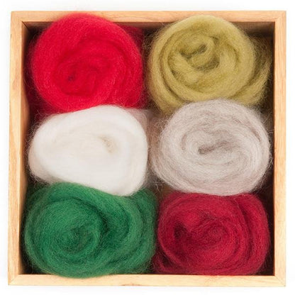 Woolpets Wool Roving Color Packs - Paradise Fibers