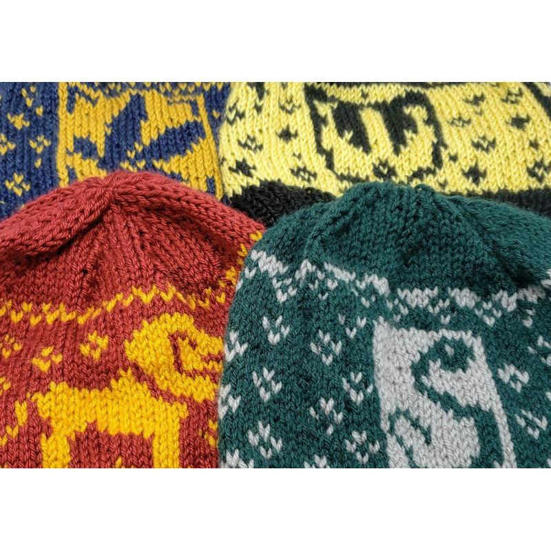 World of Wizardry Hat Kits in Shetland Heather-Kits-Odintalon-