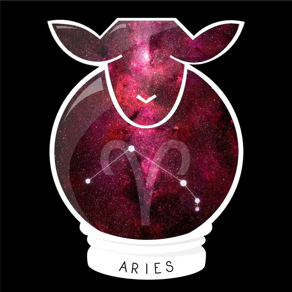 Paradise Fibers Sheep Stickers Constellation Series-Stickers-Aries-